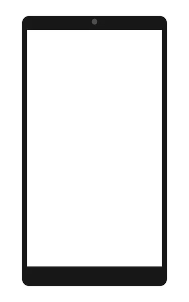 Tablet z biały ekran — Zdjęcie stockowe
