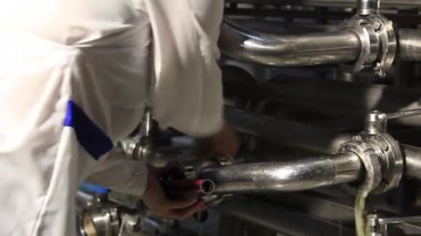 Bira fabrikasında karmaşık üretim tesisleri