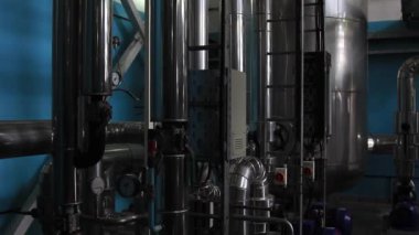 Bira fabrikasında karmaşık üretim tesisleri