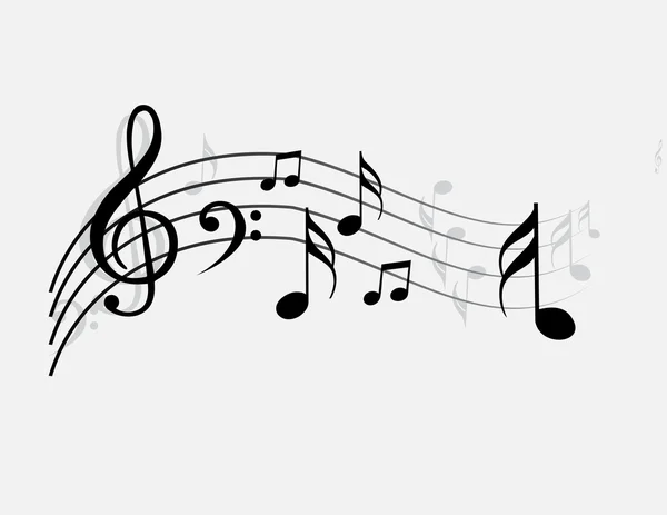 Sembolleri ile müzik notlar