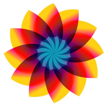 renkli çiçek tasarım