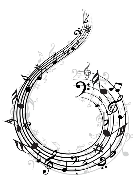 Music Note design — Stock Vector