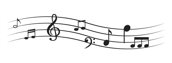 müzik Not arka planı