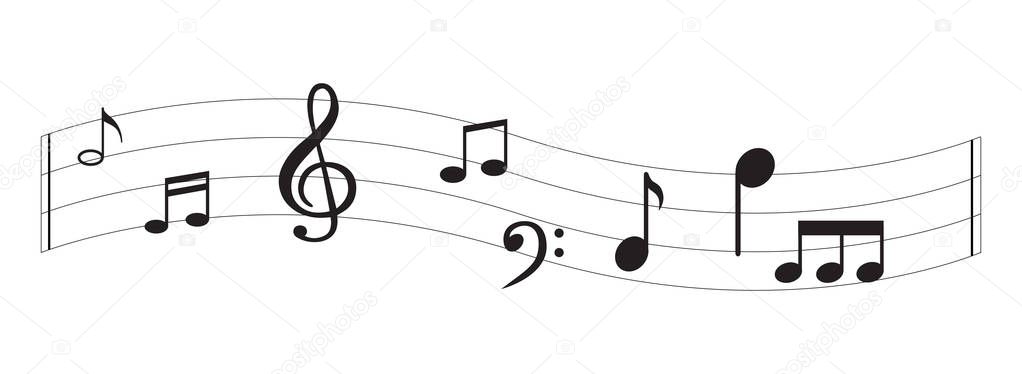 Music Note Background
