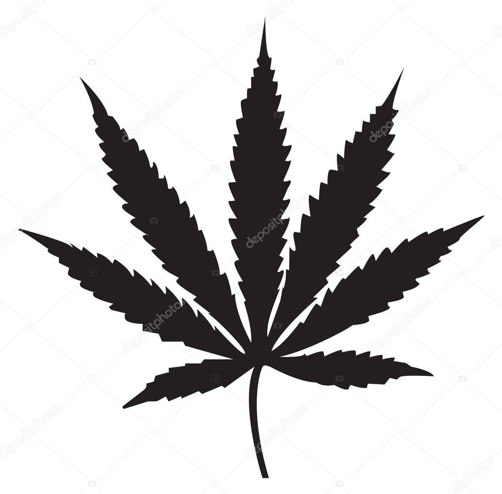 The cannabis icon 