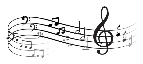 Müzik Not farklı sembollerle