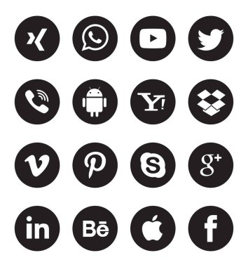 Sosyal Medya Icon collection