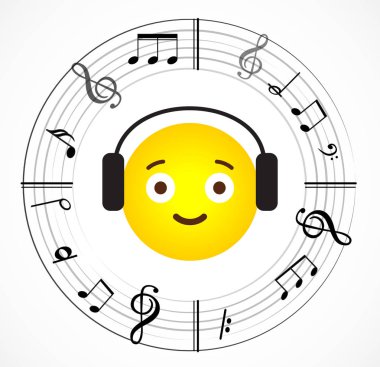 Müzik Not ile farklı müzik simgeleri