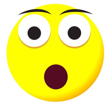 Duygusal yüzleri ile Emoji simgesi