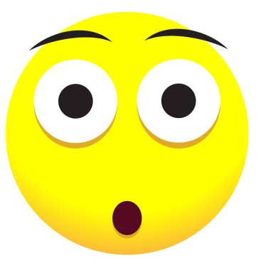 Duygusal yüzleri ile Emoji simgesi