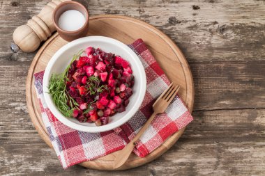 Pancar salatası salata sosu