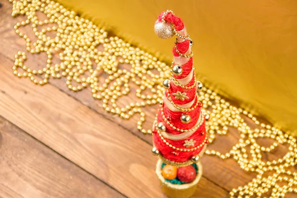 Árbol de Navidad hecho a mano — Foto de Stock