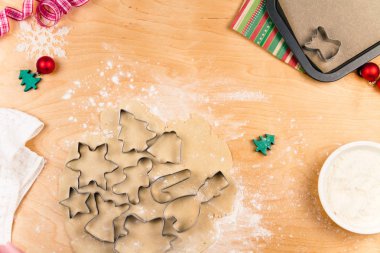 Yılbaşı kurabiye yapma