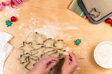 Yılbaşı kurabiye yapma