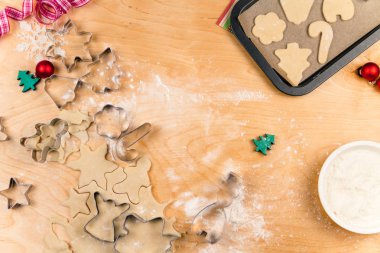 Yılbaşı kurabiye yapma