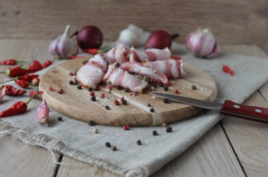 Marine pastırma, baharat