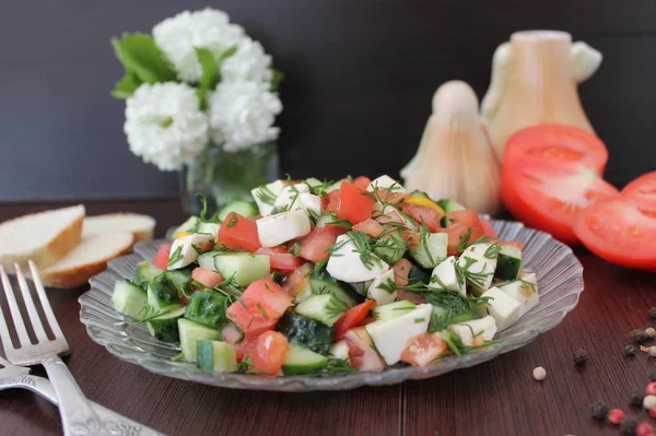 Easy diet salad — Stock Photo, Image