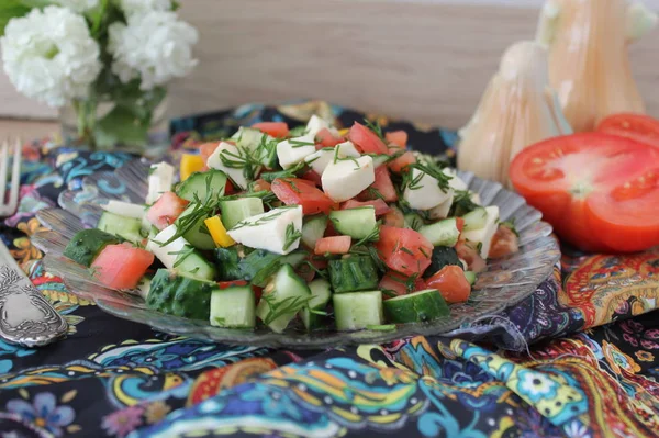 Lätt diet sallad — Stockfoto