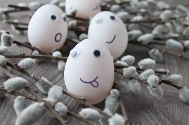 Paskalya, mutlu yumurta. Güzel arka plan