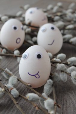 Paskalya, mutlu yumurta. Güzel arka plan