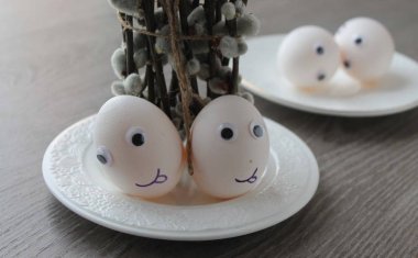 Paskalya, mutlu yumurta. Güzel arka plan