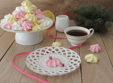 kremalı kurabiye kase