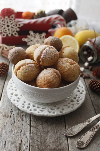 Tanımlama bilgilerini yoğunlaştırılmış süt ve fındık ile 