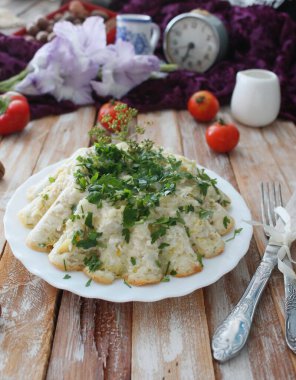 kabak ve peynir güveç