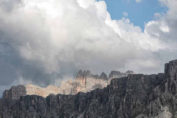 Górski Krajobraz Alpejski Dolomity Włochy — Zdjęcie stockowe