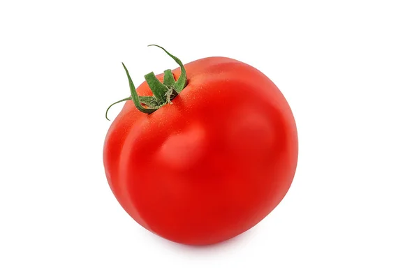 Fresh Red Tomato Isolated On White Background — Stock Photo, Image
