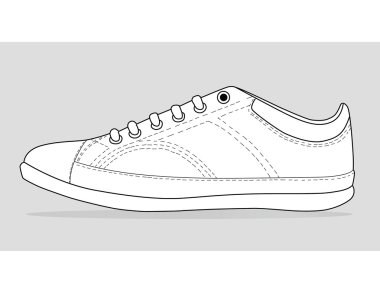 Eğitim için rahat spor ayakkabı