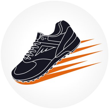 Çalıştırmak için şık spor ayakkabı