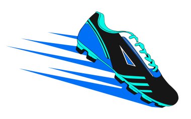 Futbol için şık spor ayakkabı