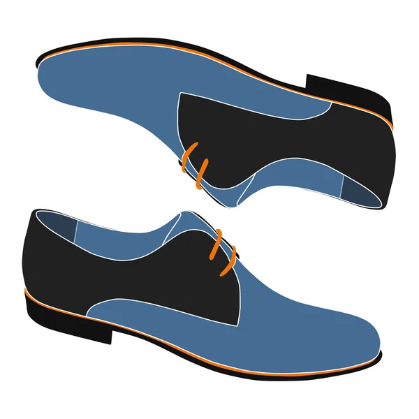 클래식 깁슨 신발 — 스톡 벡터