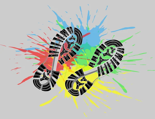 Klasik spor ayakkabı tabanı