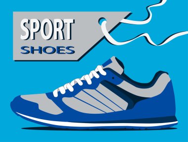 Çalıştırmak için şık spor ayakkabı