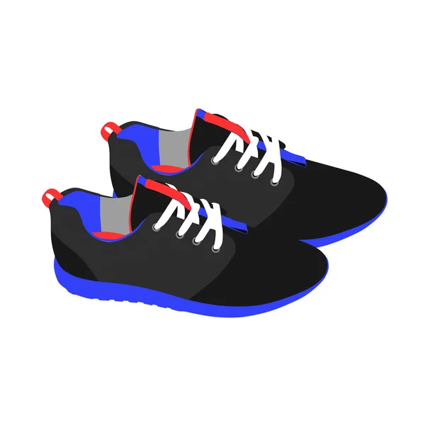 Licht running sneakers — Stockvector
