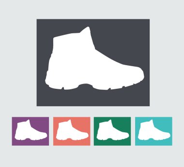 Kışın kar seti botlar