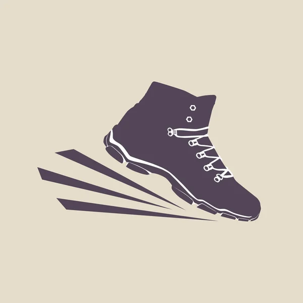 Zapato de invierno casual — Vector de stock