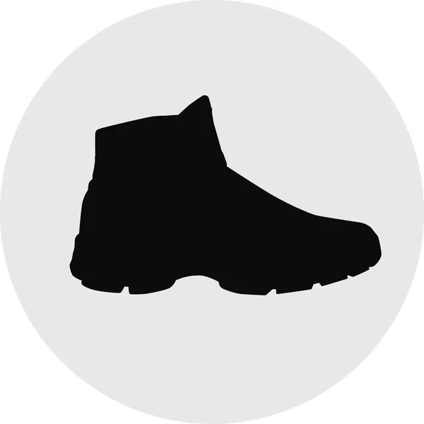 Chaussures d'hiver décontractées — Image vectorielle