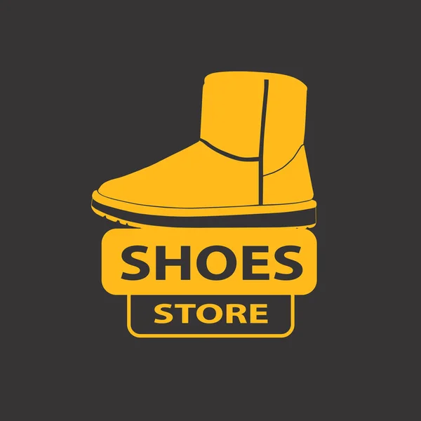 Moda botas ugg — Vetor de Stock