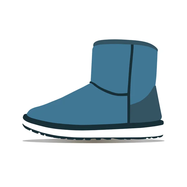 Fashion ugg boot — Stock Vector