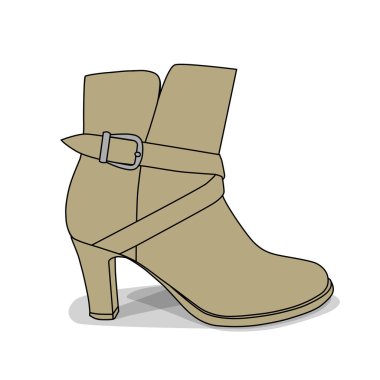 bir modaya ayak bileği çizme