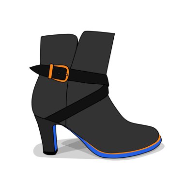 bir modaya ayak bileği çizme