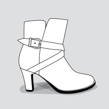 bir modaya ayak bileği çizme