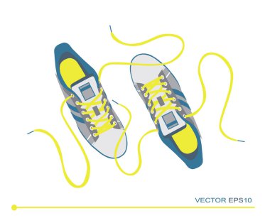 Çalıştırmak için şık spor ayakkabı