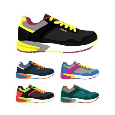 Çalıştırmak için şık spor ayakkabı