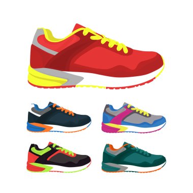 Çalıştırmak için şık spor ayakkabı