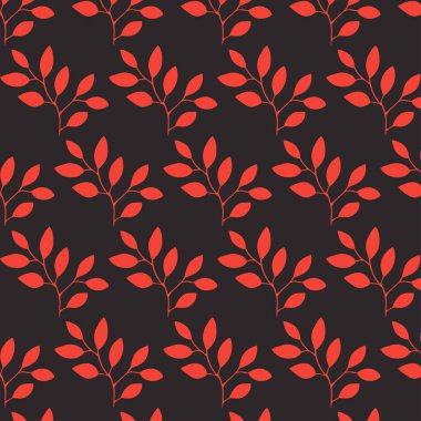  sevimli küçük yaprakları ile çiçek desenli