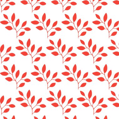  sevimli küçük yaprakları ile çiçek desenli